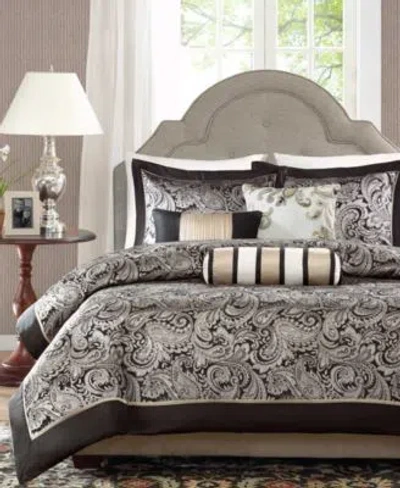 Madison Park Aubrey Duvet Cover Sets Bedding In Brown