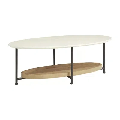 Madison Park Beauchamp Living Room Collection Coffee Table In White