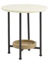 Madison Park Beaumont End Table In White
