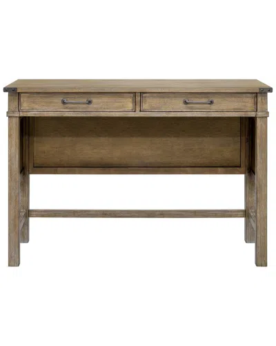 Madison Park Belfast Occasional Table With 2 Drawers In Brown
