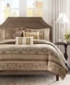 Madison Park Bellagio Quilt Sets In Brown