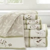 Madison Park Belle 6-pc. Bath Towel Set In Green