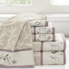 Madison Park Belle 6-pc. Bath Towel Set In Purple
