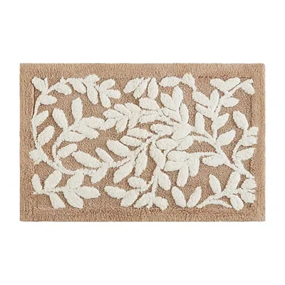 Madison Park Belle Cotton Tufted Bath Rug In White