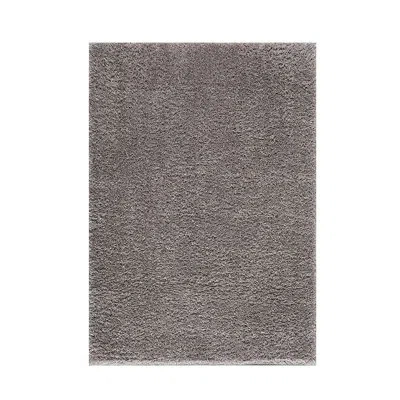 Madison Park Camdyn Super Soft Machine Woven Shag Area Rug In Gray