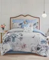 Madison Park Cassandra 8-pc. Comforter Set, California King In Blue