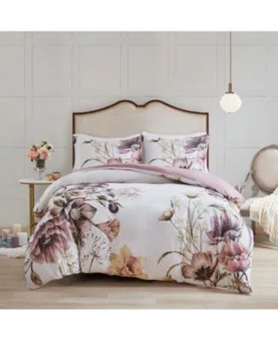 Madison Park Cassandra Cotton Duvet Cover Sets In Blue
