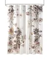 Madison Park Cassandra Printed Cotton Shower Curtain, 72" X 72" In Blush