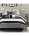 Madison Park Blaire 7-pc. Faux-silk King Comforter Set Bedding