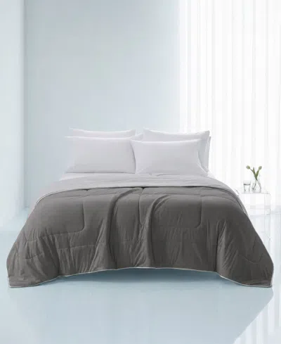 Madison Park Cooling Lightweight Down Alternative Comforter, Full/queen In Gray