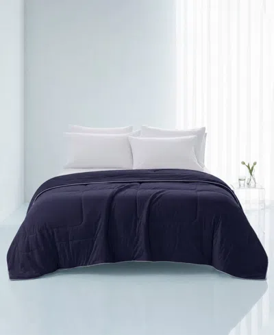 Madison Park Cooling Lightweight Down Alternative Comforter, King In Blue