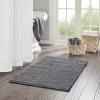 Madison Park Copula Quick Dry Bath Rug In Black