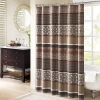 Madison Park Dartmouth Shower Curtain In Red