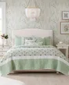 Madison Park Dawn 6-pc. Quilt Set, King/california King In Sage Green