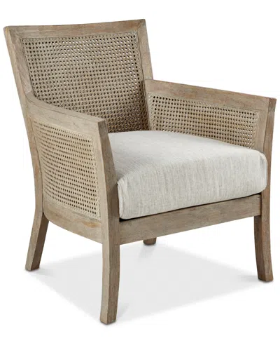 Madison Park Diedra Accent Chair In Cream,natural