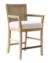 MADISON PARK MADISON PARK DIEDRA CANE BACK COUNTER STOOL