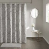 Madison Park Dillon Shower Curtain In Gray