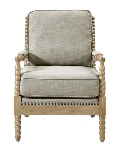 Madison Park Donohue Accent Arm Chair In Grey