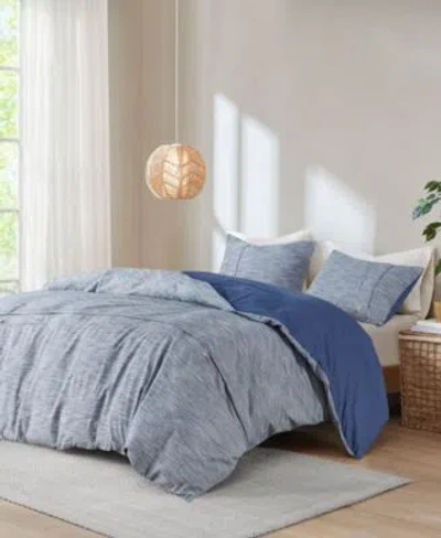Madison Park Dover Oversized Duvet Cover Sets In Blue