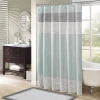 Madison Park Eastridge Shower Curtain In Blue