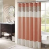 Madison Park Eastridge Shower Curtain In Orange