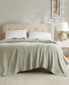 Madison Park Egyptian Cotton Blanket, Twin In Green