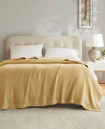 Madison Park Egyptian Cotton Blanket, Twin In Gold