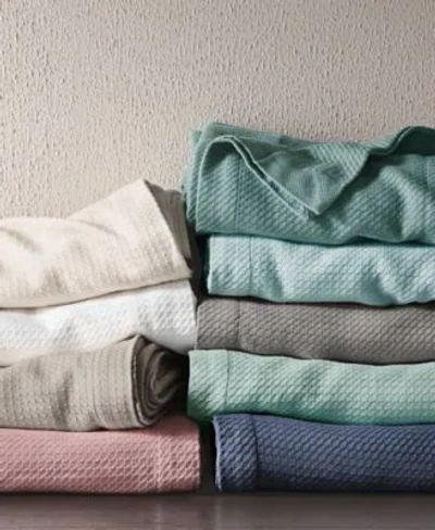 Madison Park Egyptian Cotton Blankets In Teal