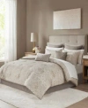 Madison Park Emilia Jacquard 12 Pc. Comforter Sets In Neutral