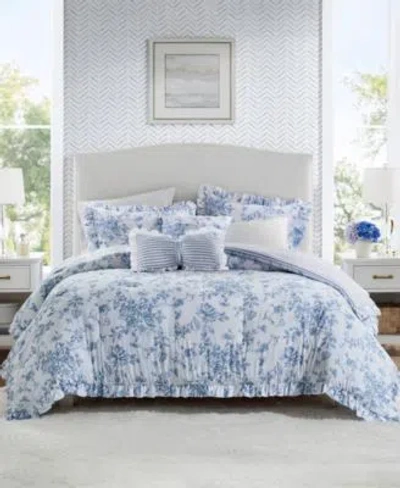 Madison Park Essentials Adele Reversible Comforter Sets In Blue