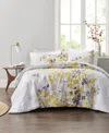 Madison Park Essentials Alexis Botanical Leaf 9-pc. Comforter Set, Full In Yellow