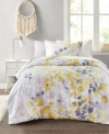 Madison Park Essentials Alexis Comforter Set With Bed Sheets Set Collection In Yellow