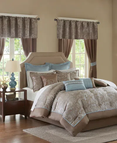 Madison Park Essentials Brystol 24-pc. Room-in-a-bag, California King In Multi