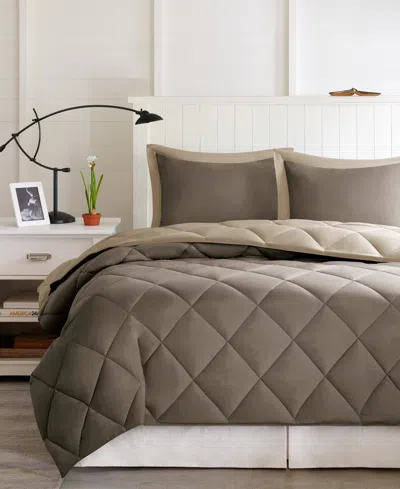 Madison Park Essentials Larkspur Reversible 3-pc. Comforter Set, Full/queen