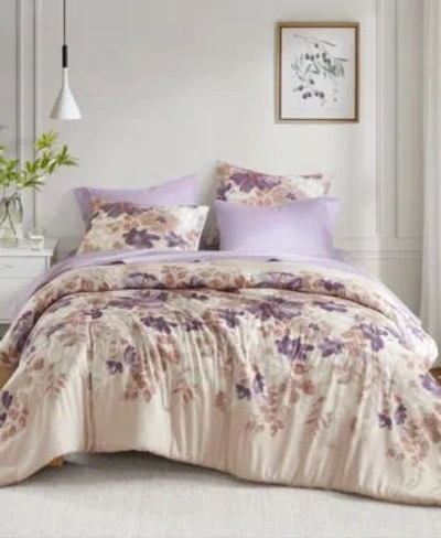 Madison Park Essentials Luna Floral Comforter Sets In Blue