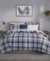 Madison Park Essentials Patrick Reversible Comforter Sets In Blue