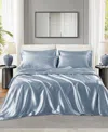 Madison Park Essentials Satin 4-pc. Sheet Set, Twin In Blue