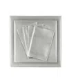 Madison Park Essentials Satin 6-pc. Sheet Set, California King In Light Gray