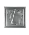 Madison Park Essentials Satin 6-pc. Sheet Set, Full In Gray