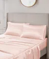 Madison Park Essentials Satin Pillowcase Pair, King In Blush