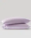Madison Park Essentials Satin Pillowcase Pair, Standard In Lilac