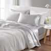 Madison Park Essentials Satin Wrinkle Resistant Pillowcase In Gray