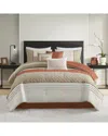 Madison Park Greer Color Block Stripe Comforter Set