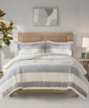 Madison Park Hollis Sherpa Comforter Set In Gray