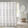 Madison Park Hope Shower Curtain In White