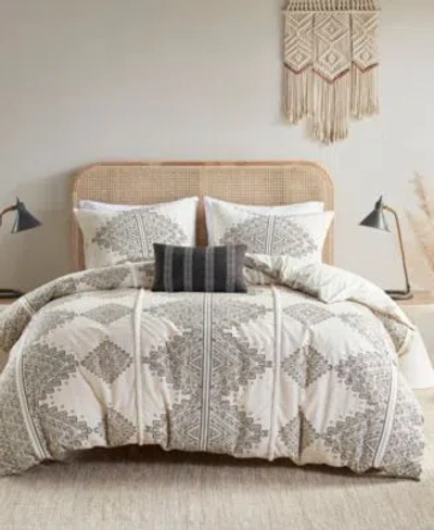 Madison Park Ibiza Comforter Sets In Black,ivory