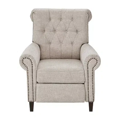 Madison Park Jetta Recliner In White