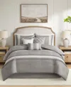 Madison Park Lacey 7-pc. Comforter Set, California King In Grey