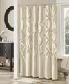Madison Park Laurel Shower Curtain, 72" X 72" In Ivory