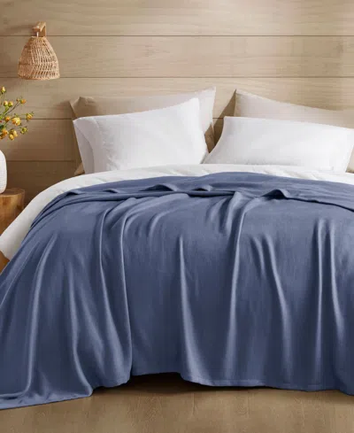 Madison Park Lightweight Breathable Blanket, Twin In Blue